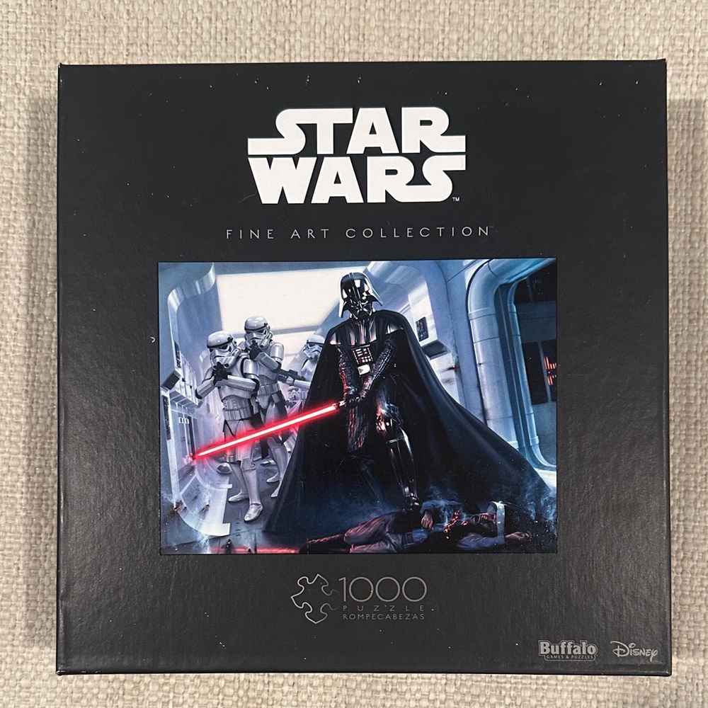 NEW Buffalo David Bitton Star Wars Puzzle with Red and Black
